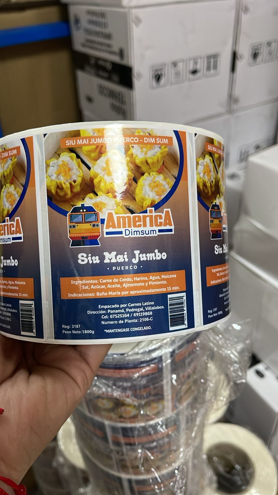 Etiquetas para congelados